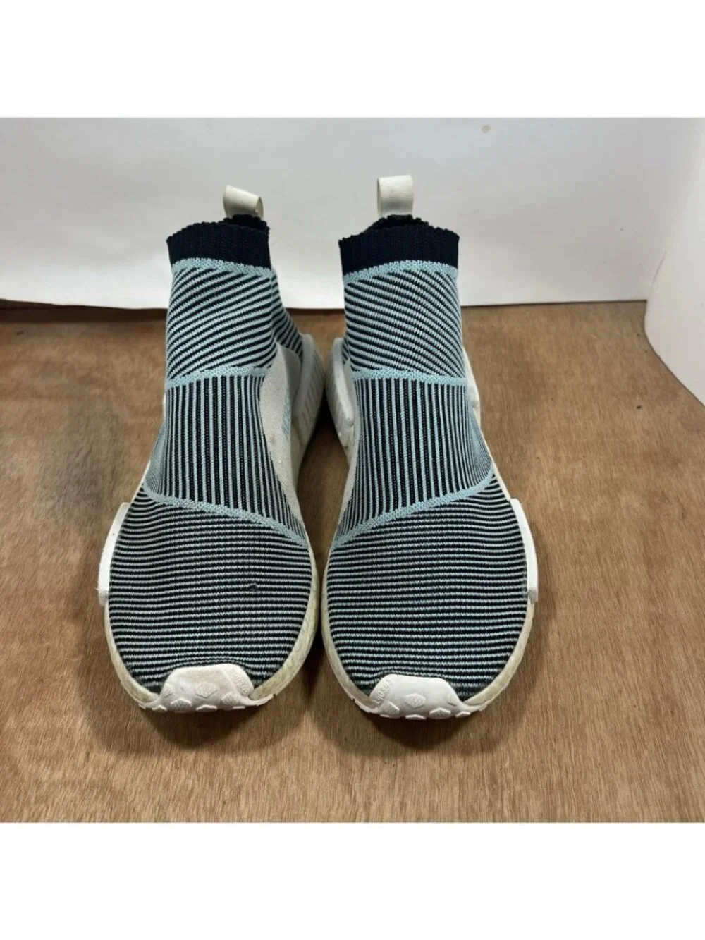 Adidas Parley X NMD CS1 Men's Size 12 Blue Spirit Sneakers Shoes AC8597